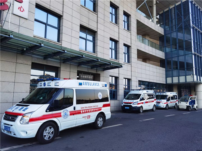 鹤城救护车出租服务案例4